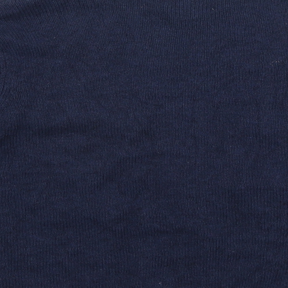 NEXT Womens Blue Wrap Jumper Size 12