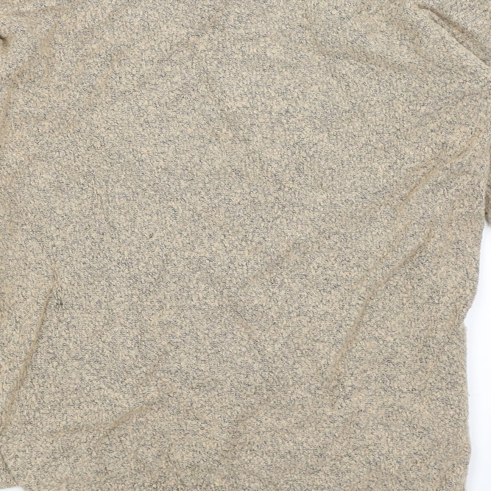 VERO MODA Womens Beige Pullover Jumper Size S