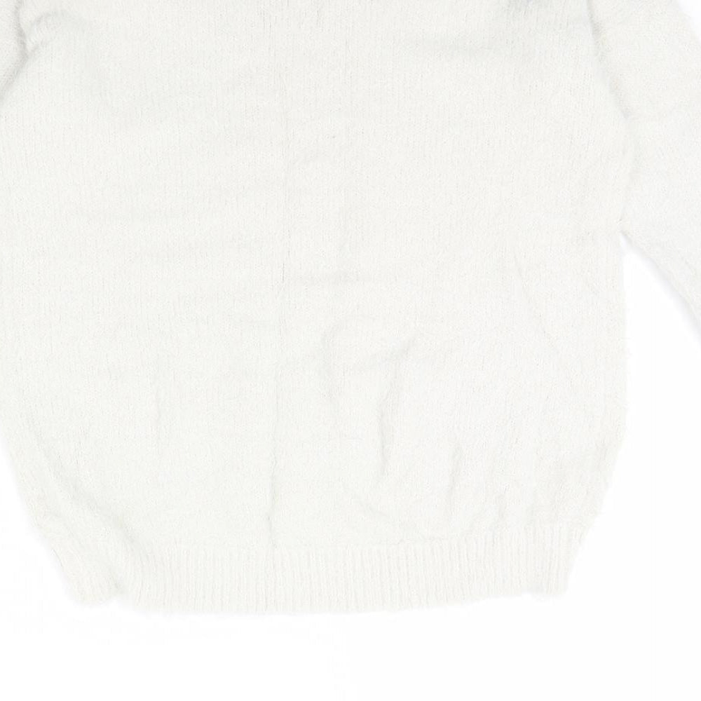 New Look Womens Ivory Pullover Jumper Size 10