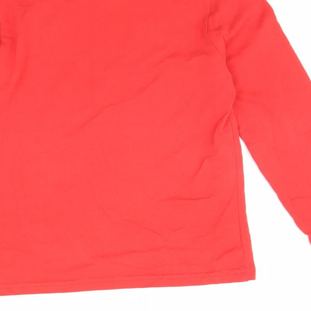 Nutmeg Boys Red Basic T-Shirt Size 11 Years - christmas
