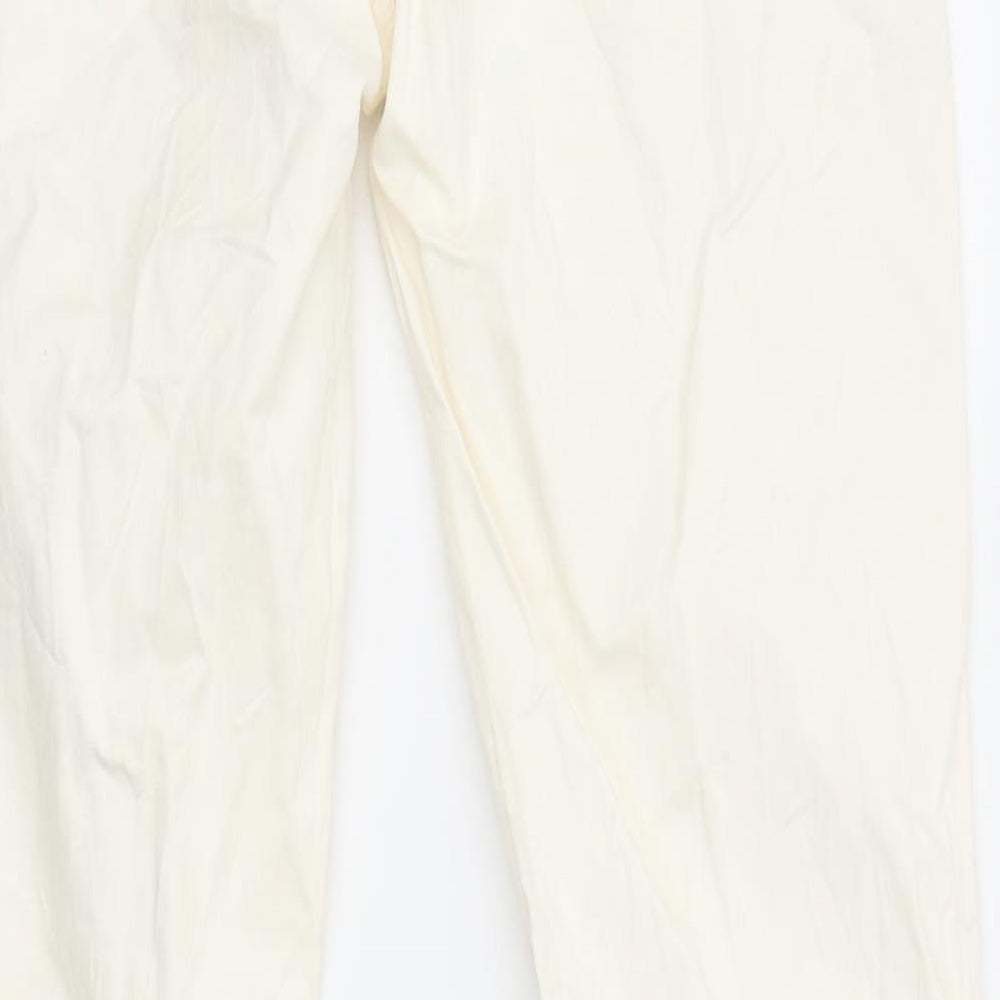 FC Jeans Womens Ivory Straight Jeans Size 10 L29 in