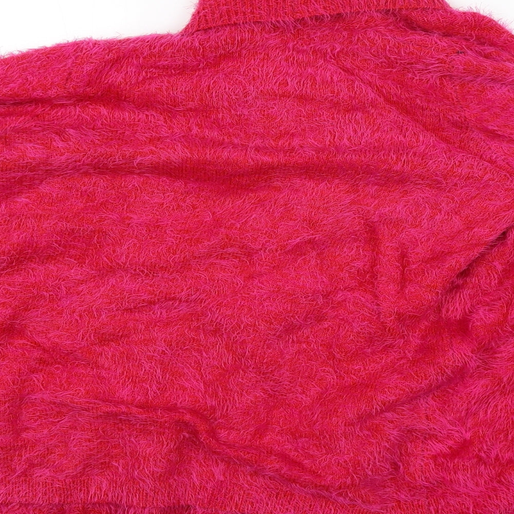 MINKPINK Womens Pink Cardigan Jumper Size S