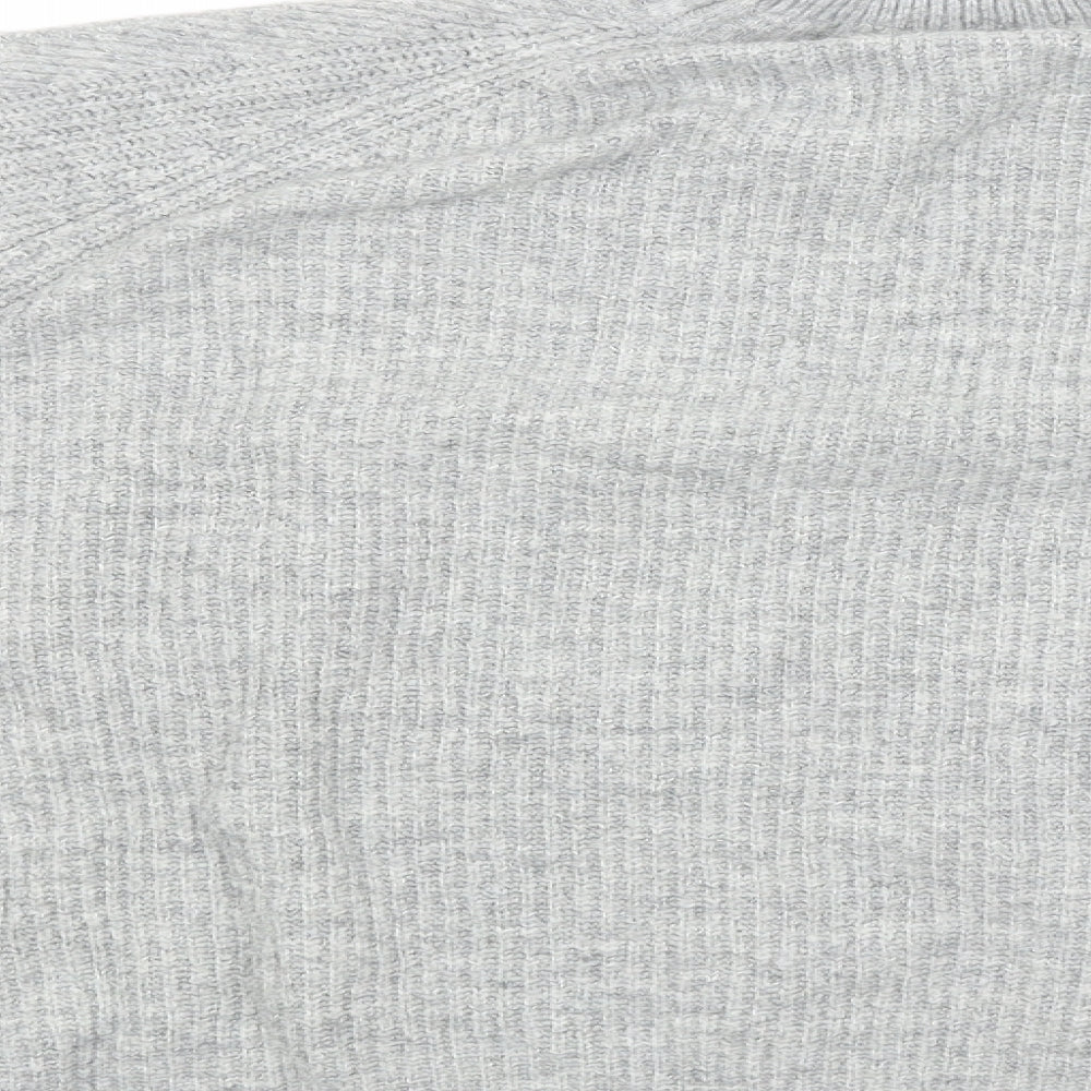 Topshop Womens Grey Pullover Jumper Size 10