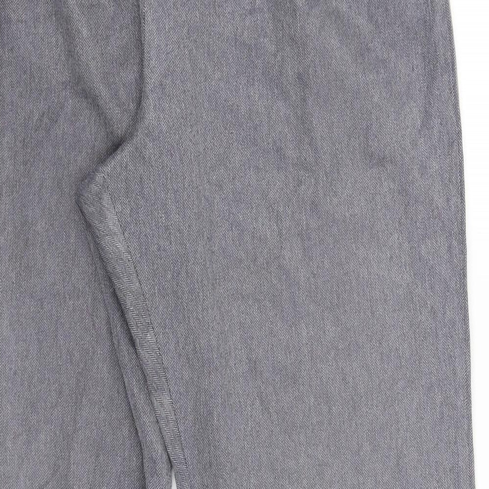 BHS Womens Grey Jegging Trousers Size 32 L26 in