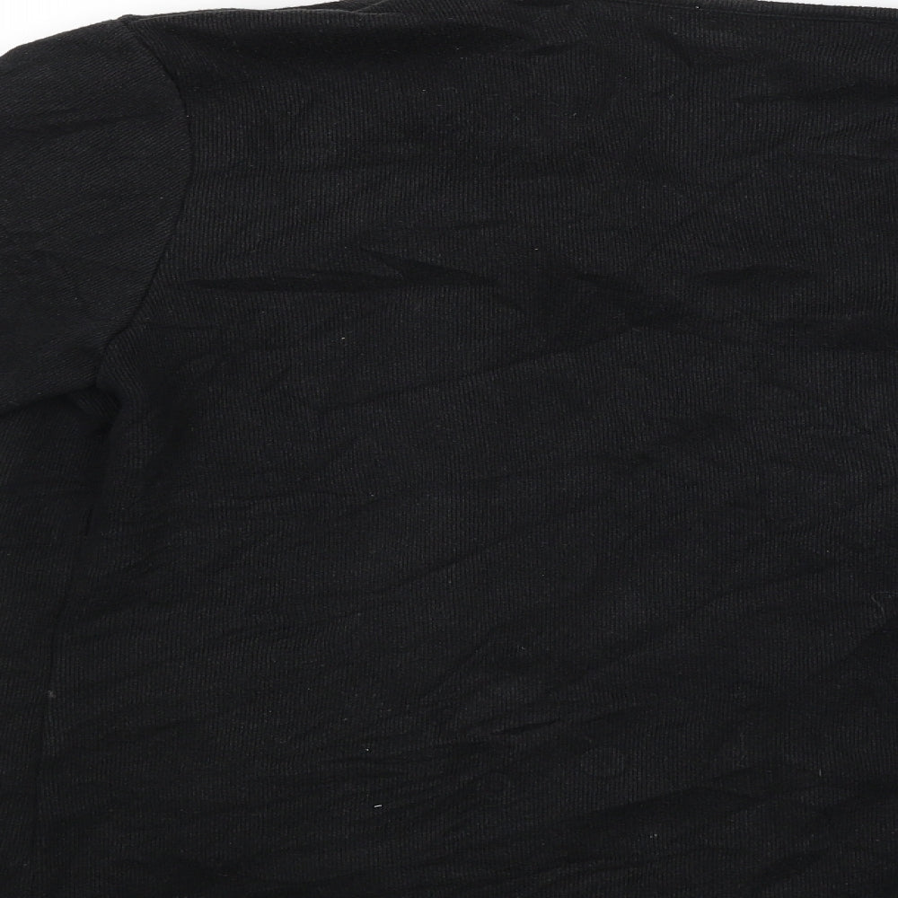 BHS Womens Black Cardigan Jumper Size 14