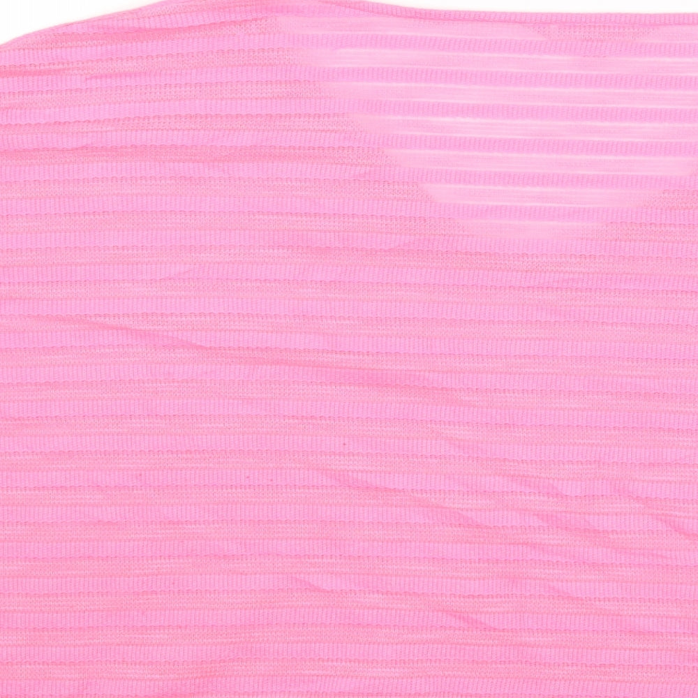 NEXT Womens Pink Basic Blouse Size 14