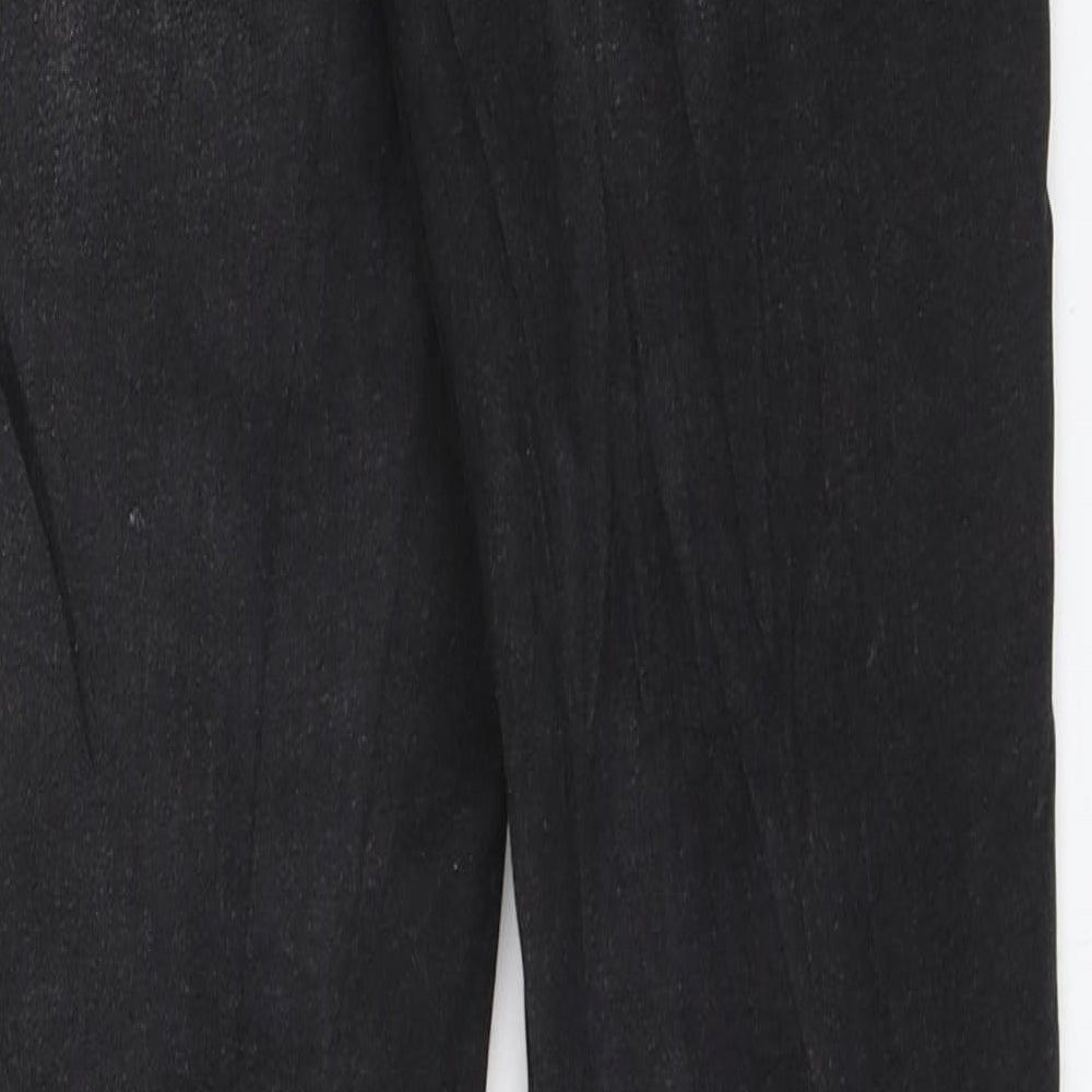 Denim & Co. Womens Black Denim Skinny Jeans Size 10 L28 in