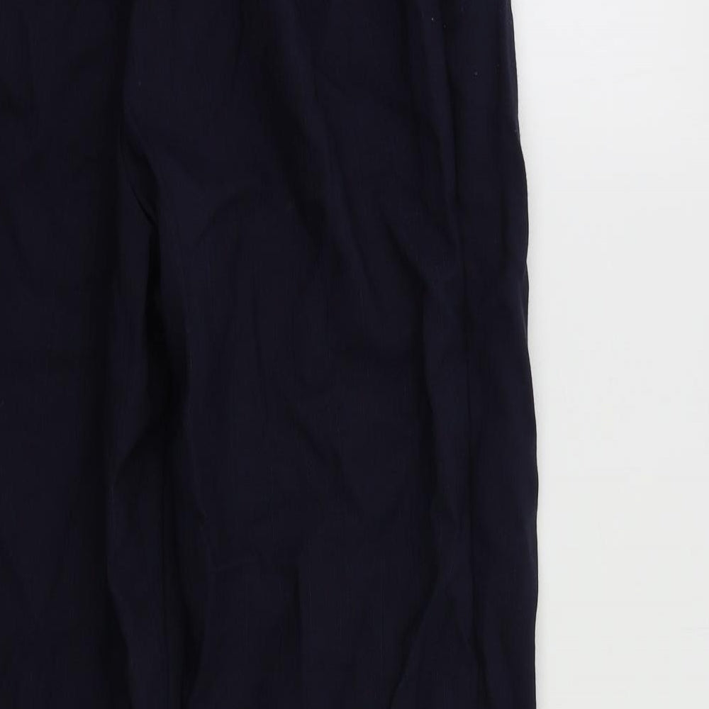 Marks & Spencer Womens Blue Trousers Size 16 L25 in
