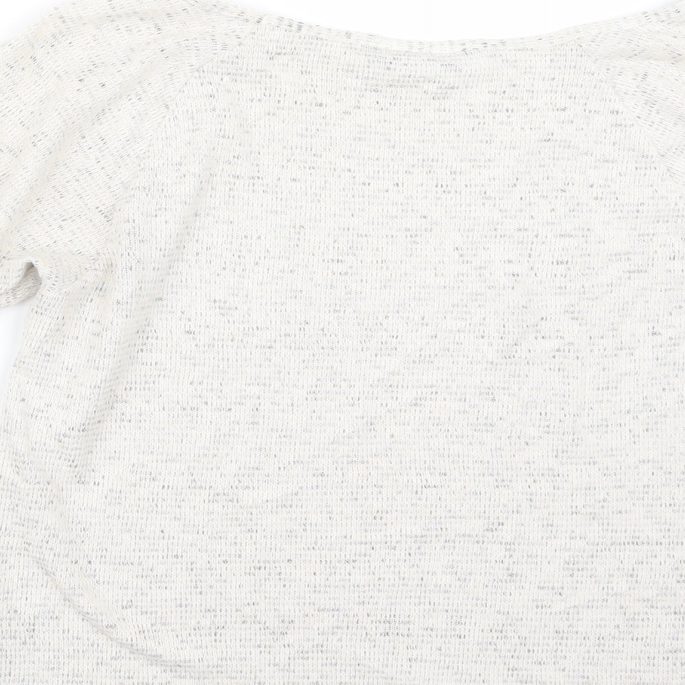 Dorothy Perkins Womens Beige Knit Pullover Jumper Size 8