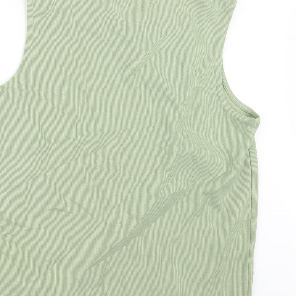 Bonmarché Womens Green Knit Pullover Jumper Size S
