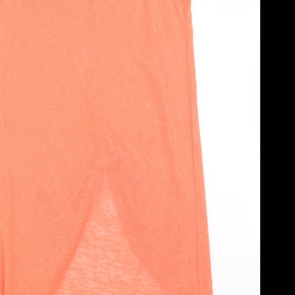 Atmosphere Womens Orange Knit Pullover Jumper Size 12 - Neon