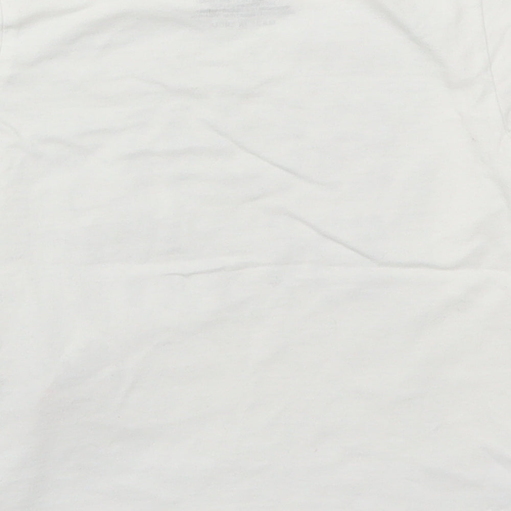 Primark Boys White Basic T-Shirt Size 18-24 Months - Surf Dude