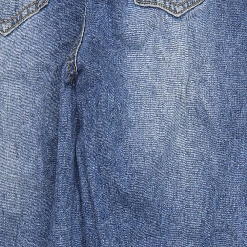 Nasty Gal Womens Blue Denim Mom Jeans Size 8 L23.5 in