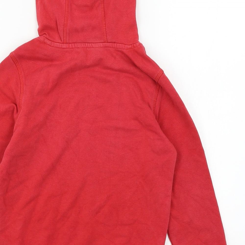 George Boys Red Jersey Pullover Hoodie Size 6-7 Years - Atlantic