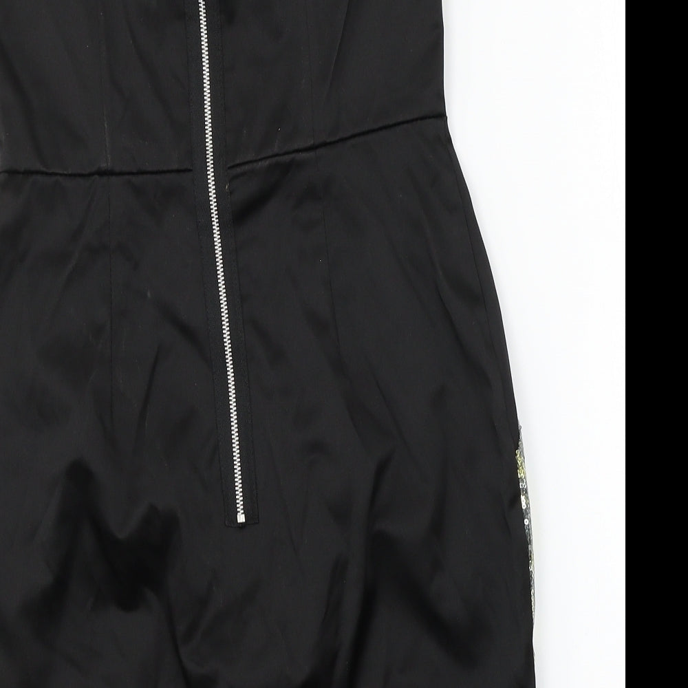 Elise Ryan Womens Black Bodycon Size 8