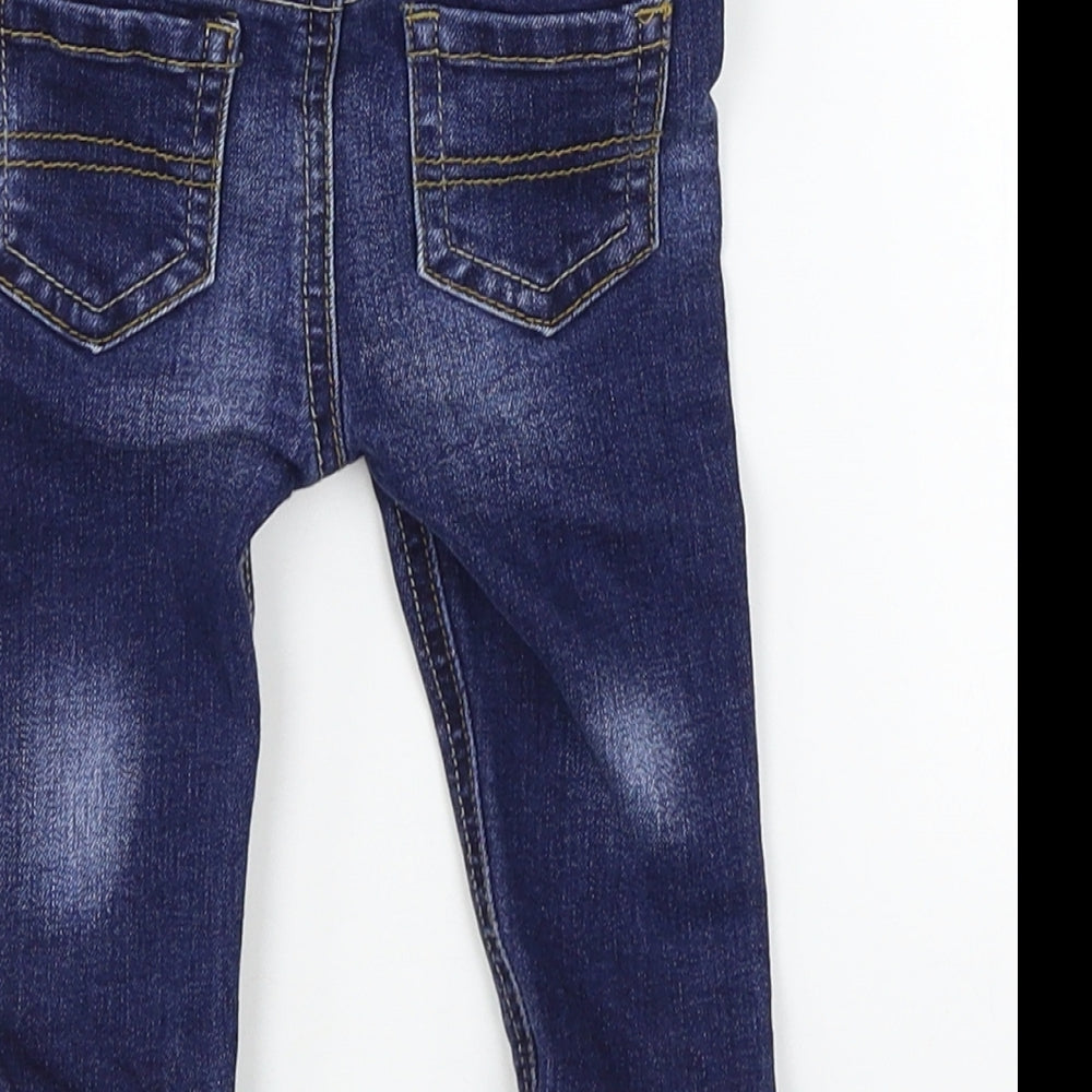 Denim & Co. Baby Blue Denim Pedal Pusher Jeans Size 3-6 Months