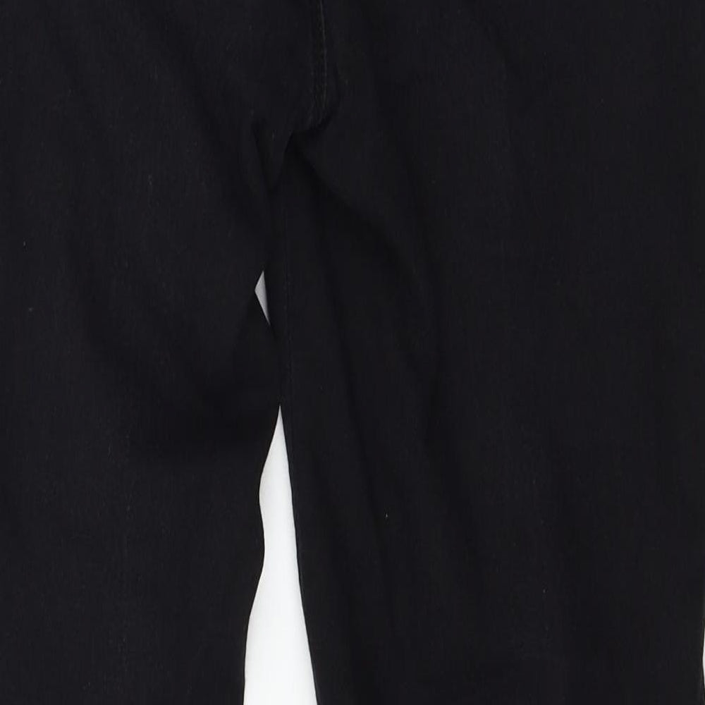 Denim & Co. Womens Black Denim Skinny Jeans Size 10 L29 in