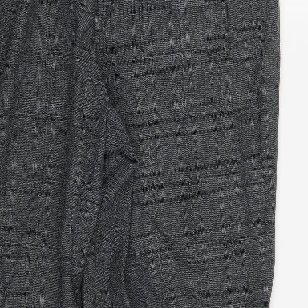 Marks & Spencer Womens Grey Dress Pants Trousers Size 18 L27 in