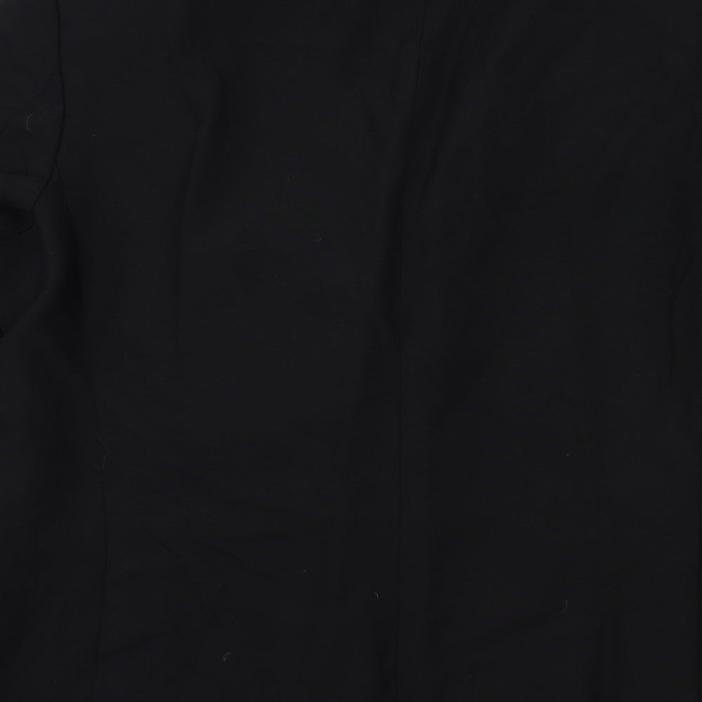 turo Mens Black Jacket Suit Jacket Size 42