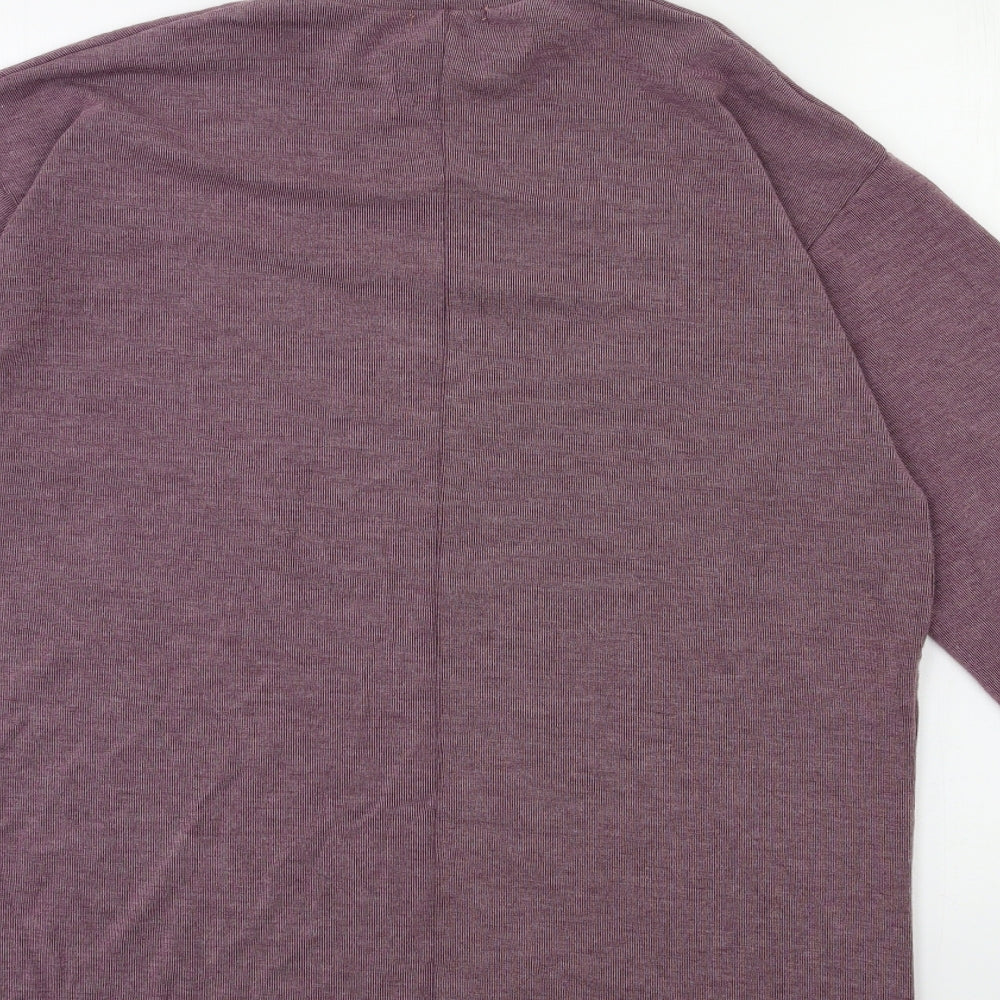 Select Womens Purple Jumper Dress Size 10