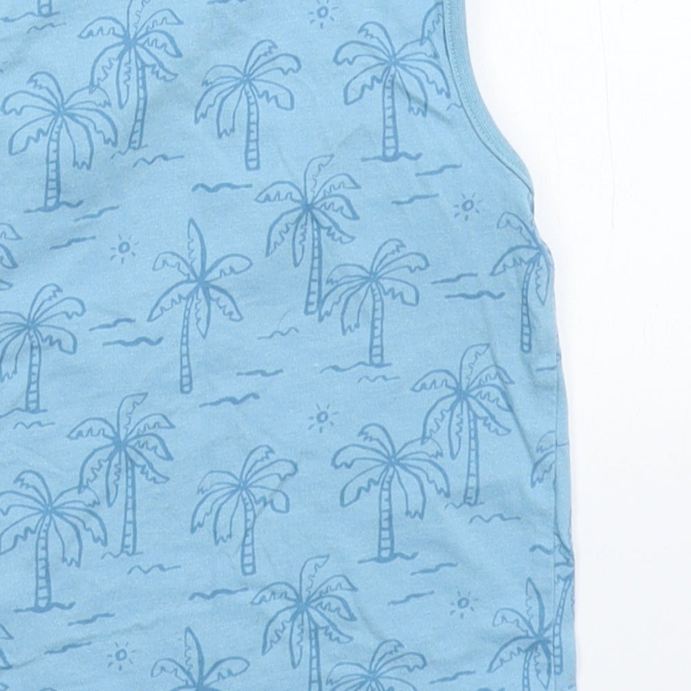 F&F Baby Blue Basic Tank Size 12-18 Months