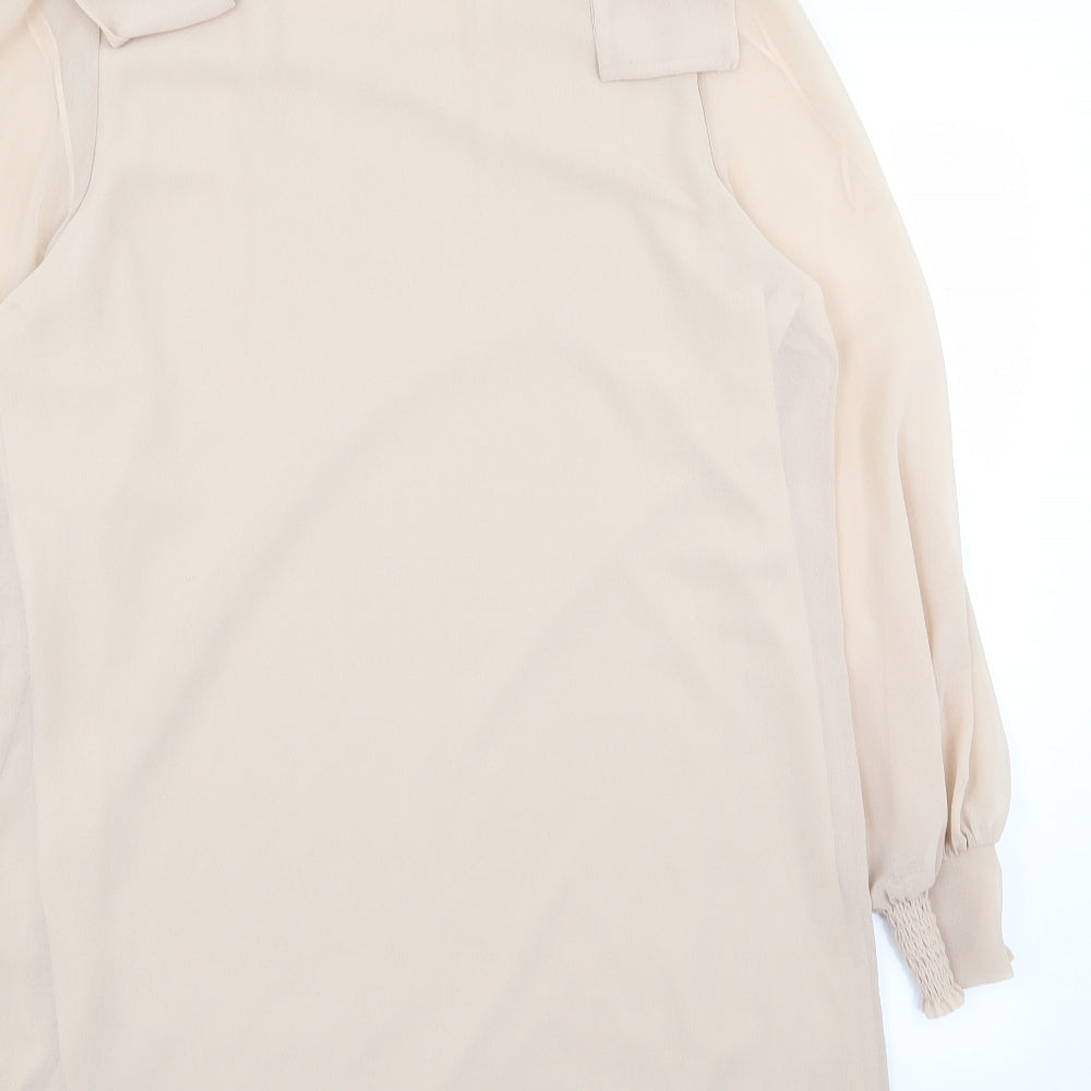 F&F Womens Beige A-Line Size 14