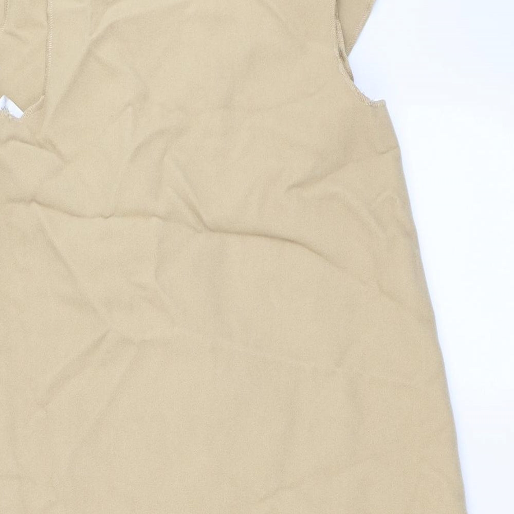 New Look Womens Beige Gilet Jacket Size M