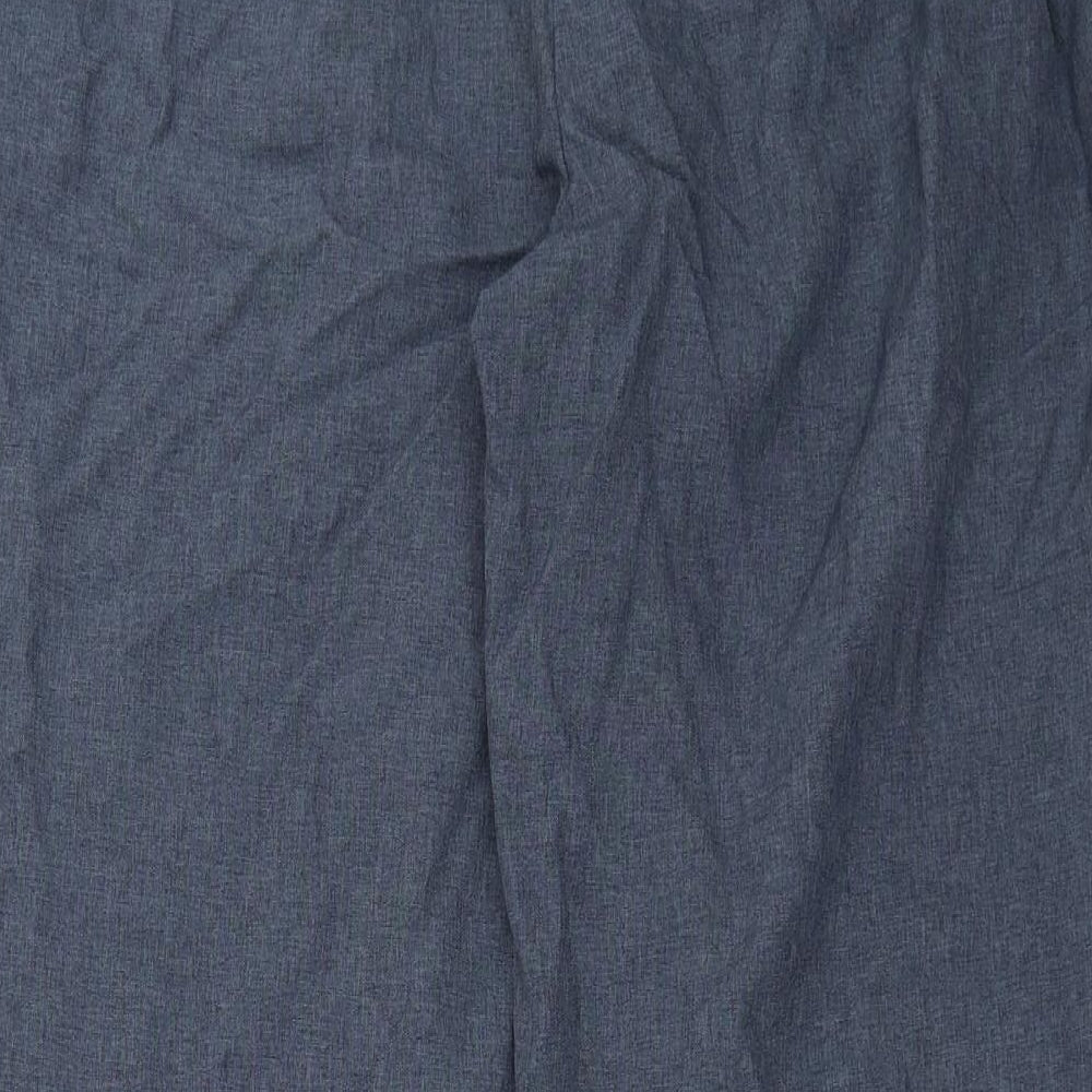 Bonmarché Womens Blue Trousers Size 14 L27 in