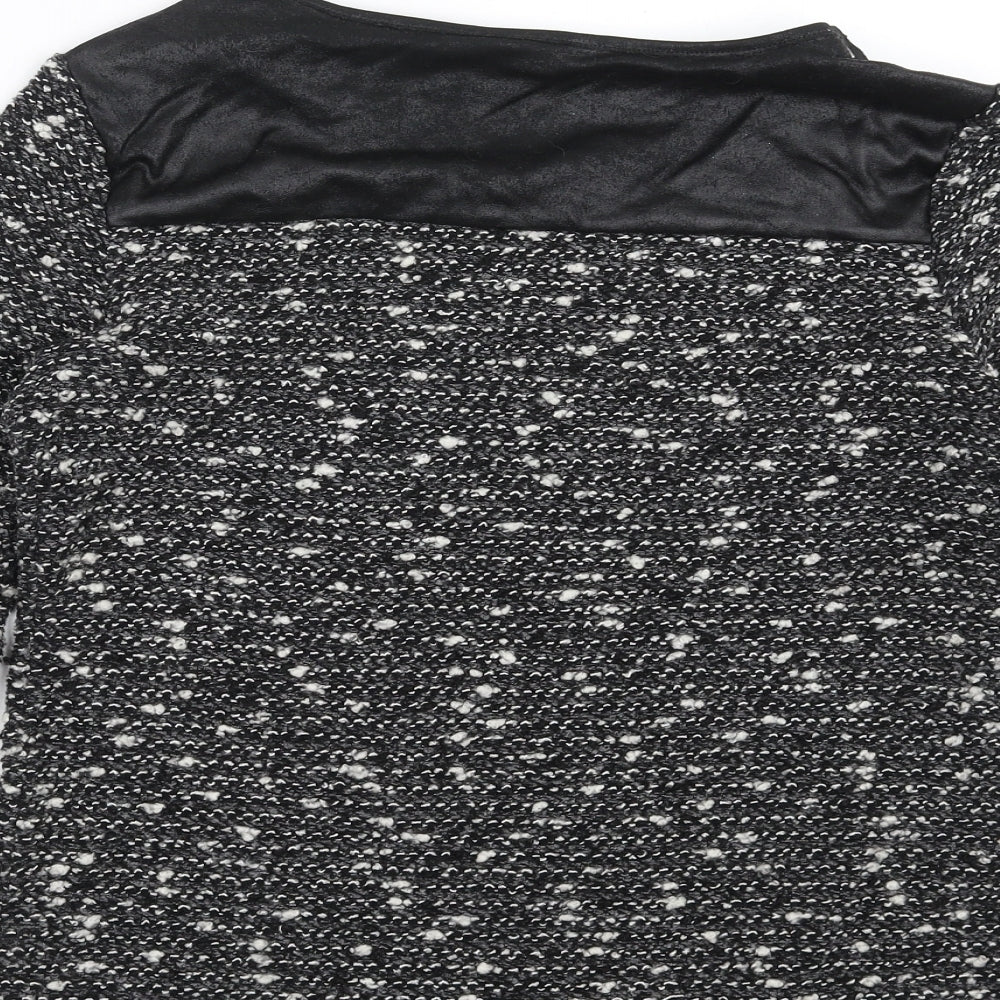 Marks & Spencer Womens Black Pullover Jumper Size 12