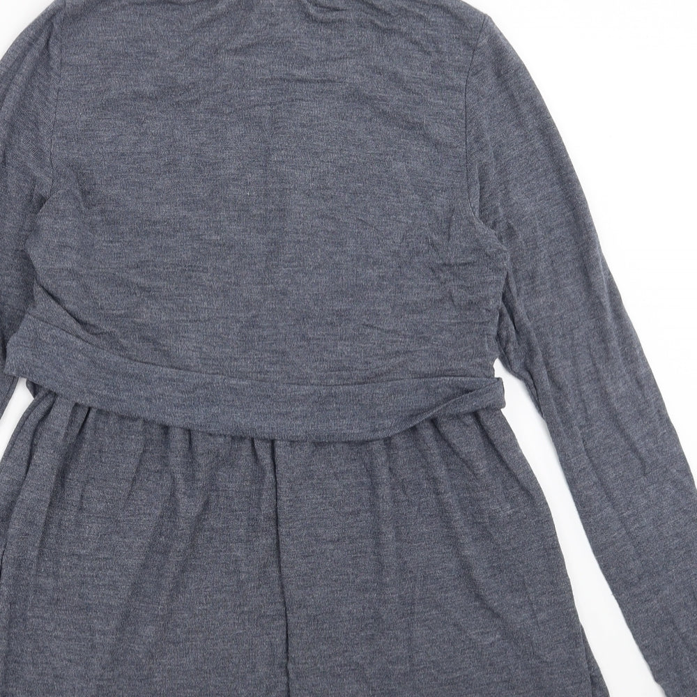 ML Womens Blue Knit Pullover Jumper Size M
