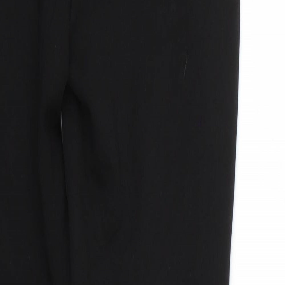 Star Womens Black Trousers Size 8 L25 in - Leggings