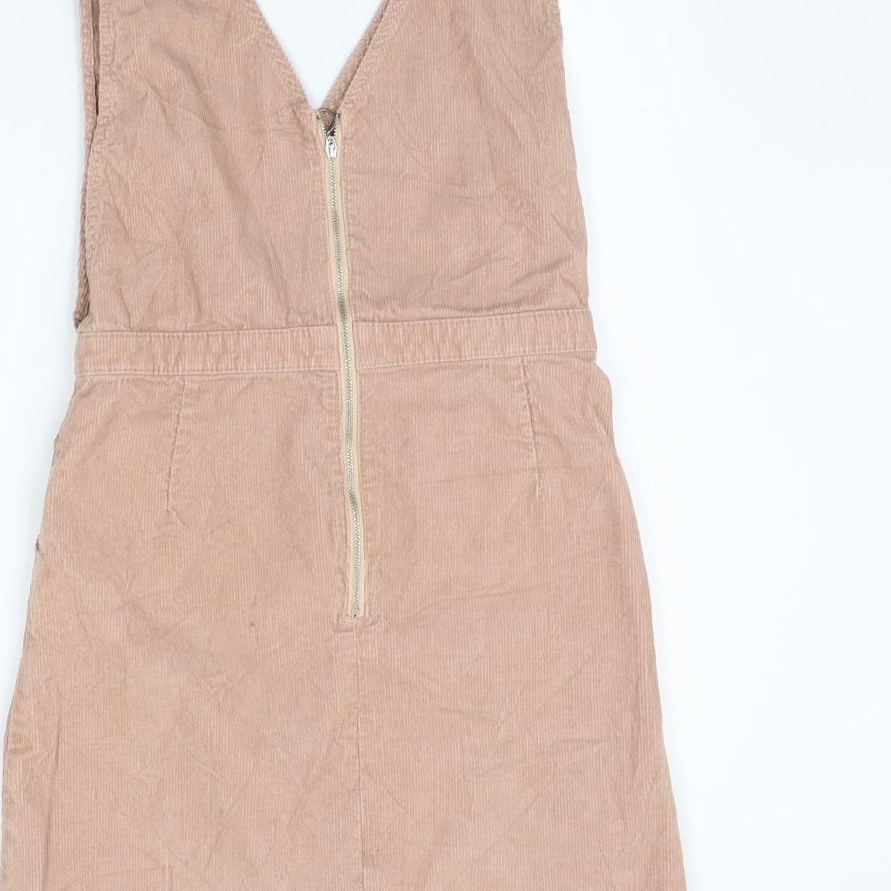 deniem co Womens Pink A-Line Size 10