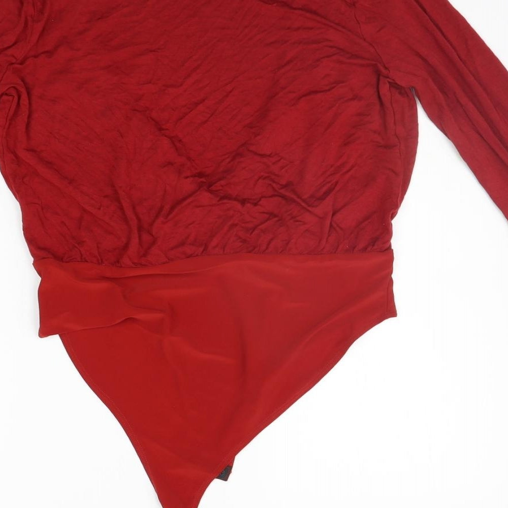 Primark Womens Red Jumpsuit One-Piece Size S