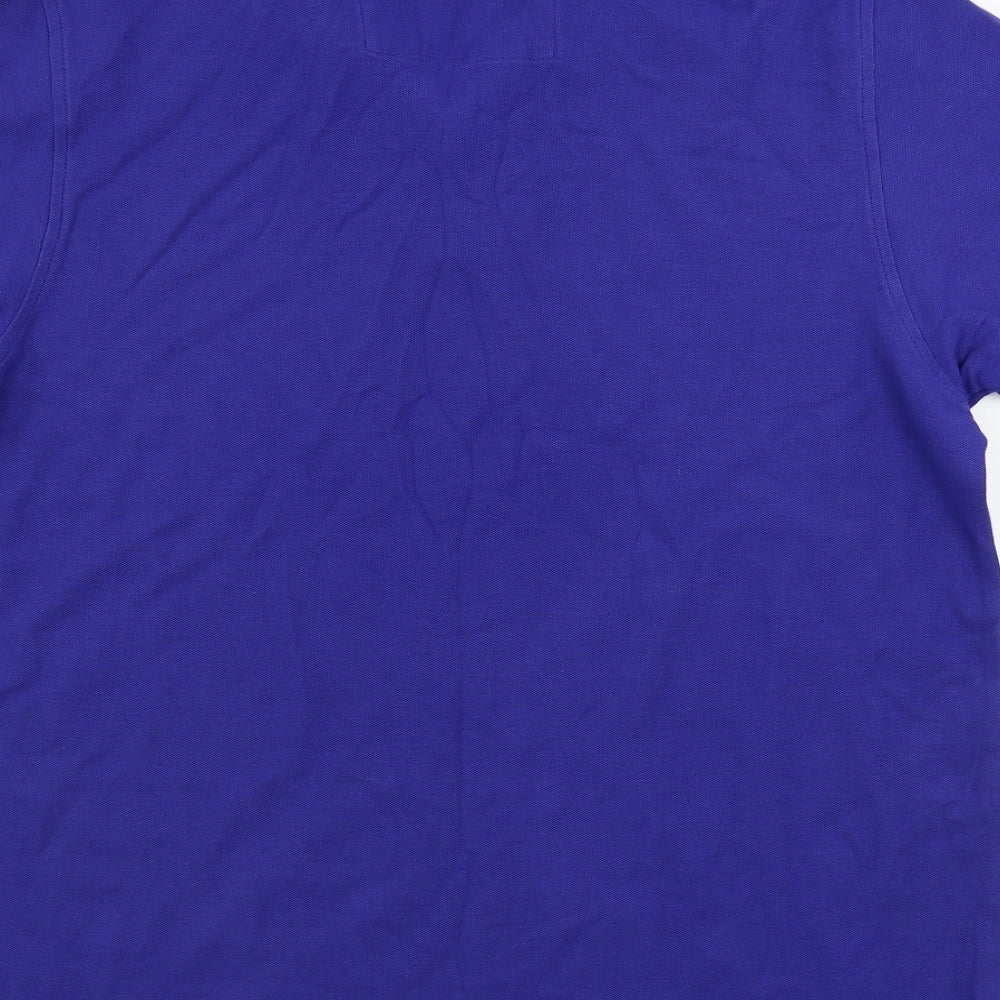 Preworn Mens Blue Polo Size M