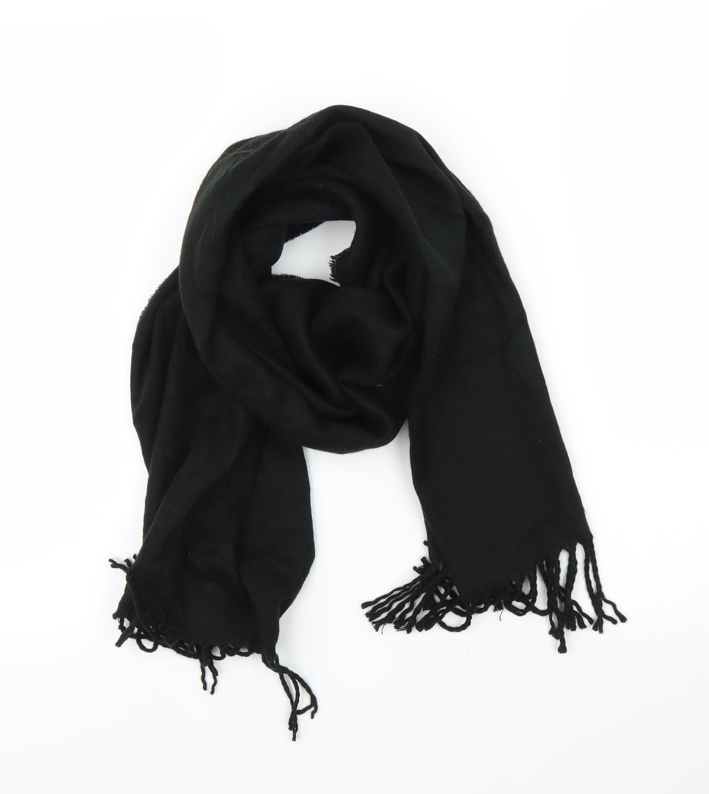 H&M Unisex Black Scarf