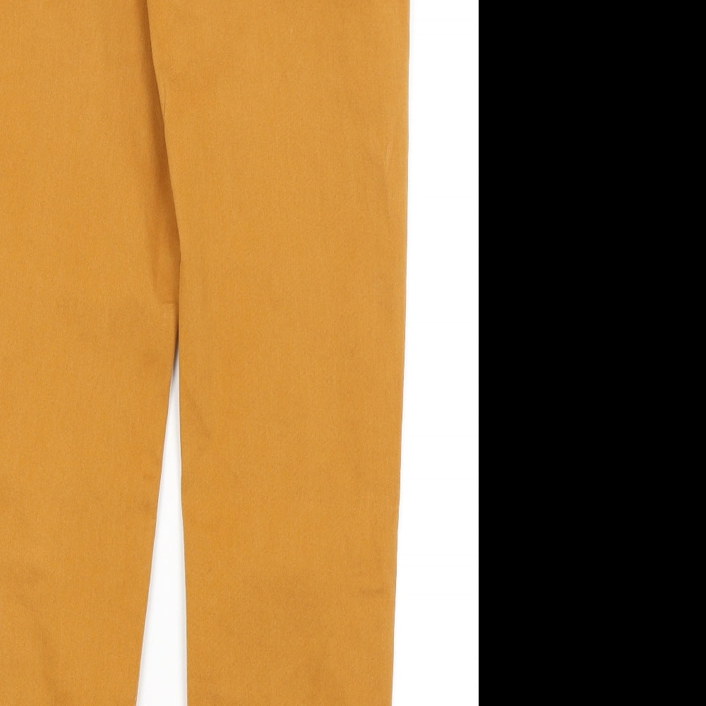 Denim Co Womens Brown Chino Trousers Size 10 L30 in