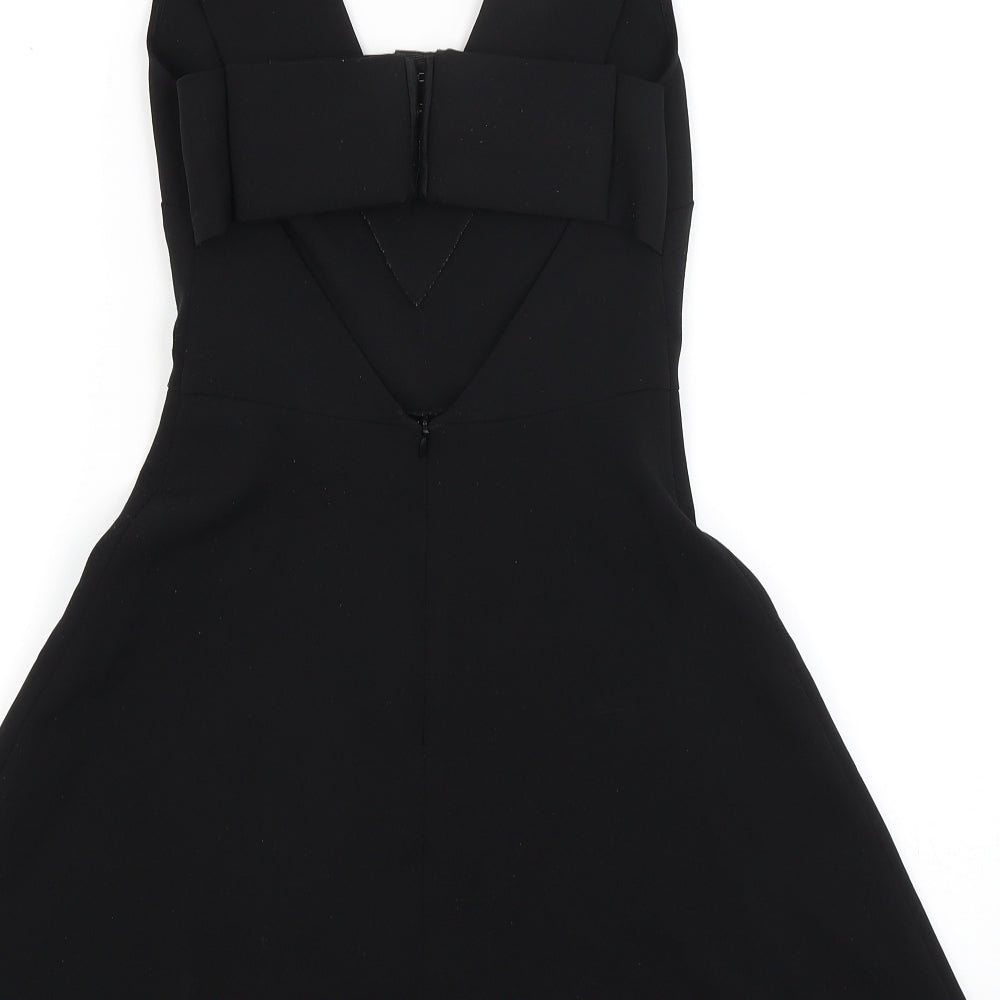 Preworn Womens Black Bodycon Size XS