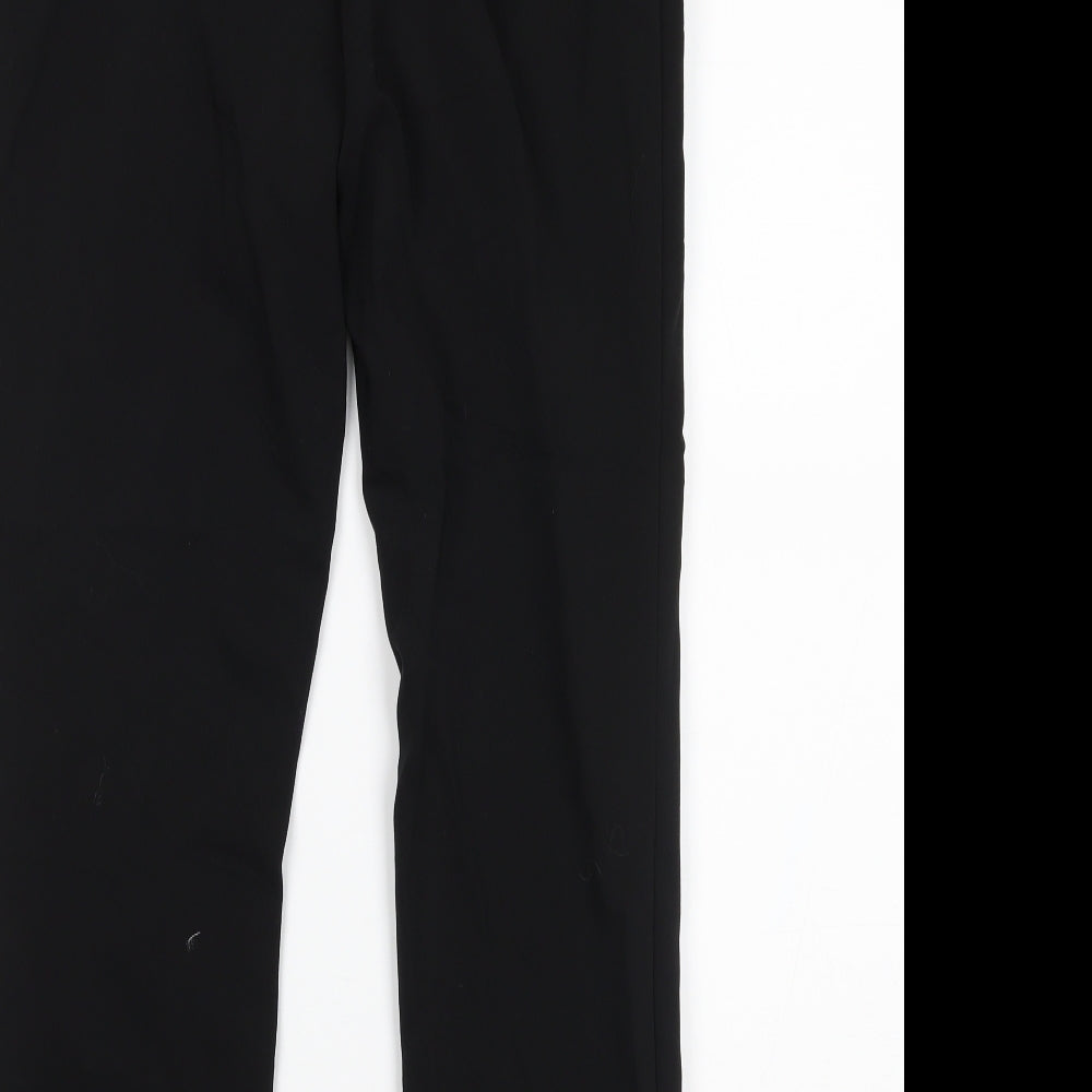 H&M Womens Black Dress Pants Trousers Size 12 L26 in