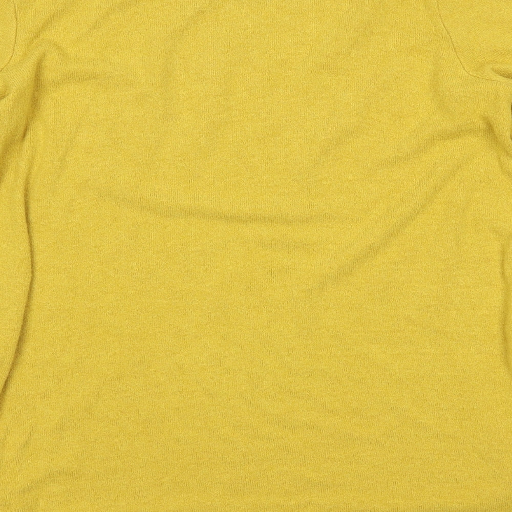 NEXT Womens Yellow Pullover Jumper Size 10