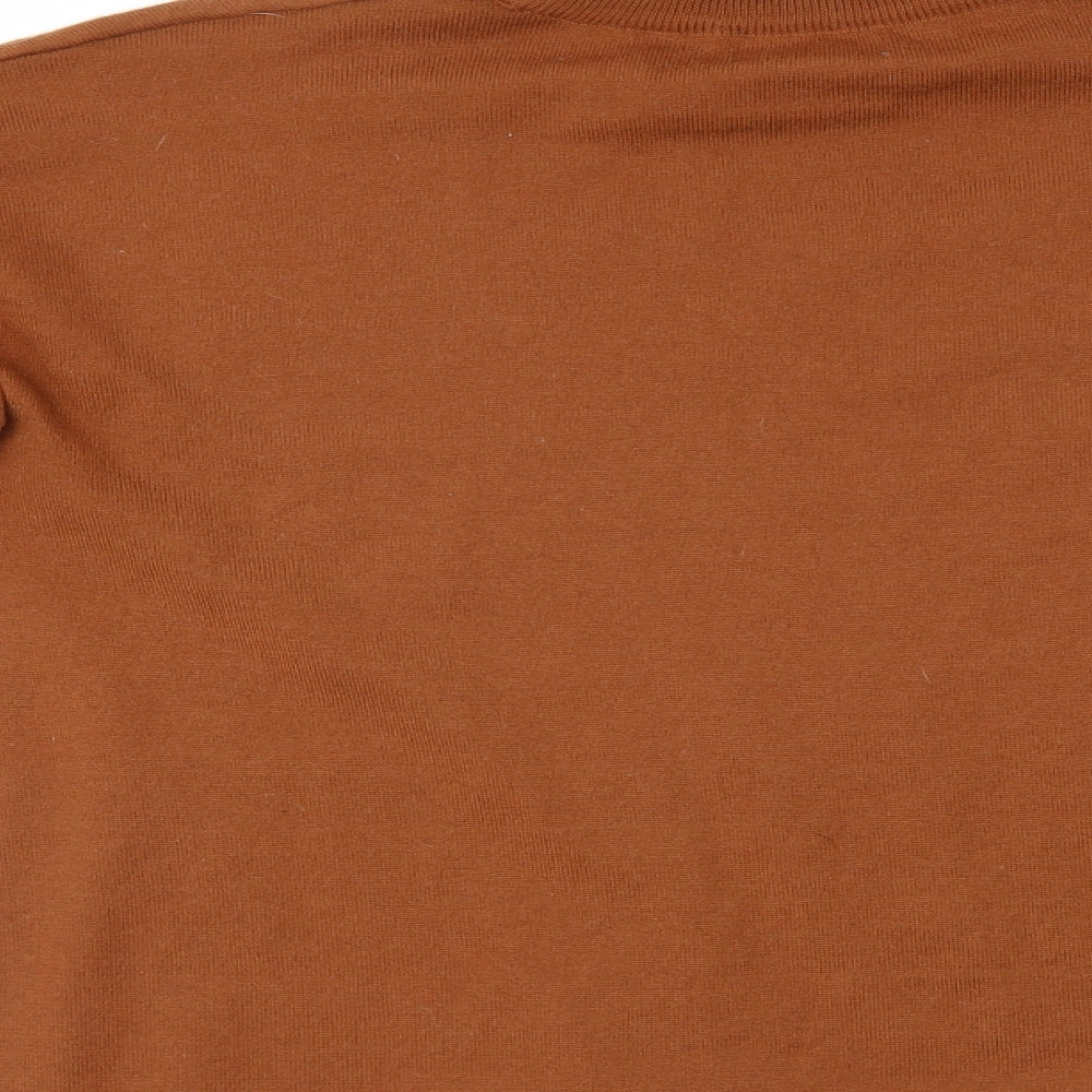 Papaya Womens Brown Pullover Jumper Size L