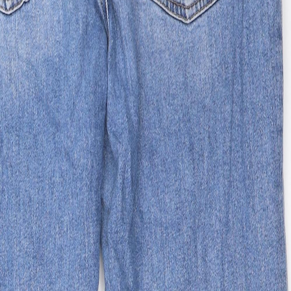 ASOS Womens Blue Denim Straight Jeans Size 32 in L32 in