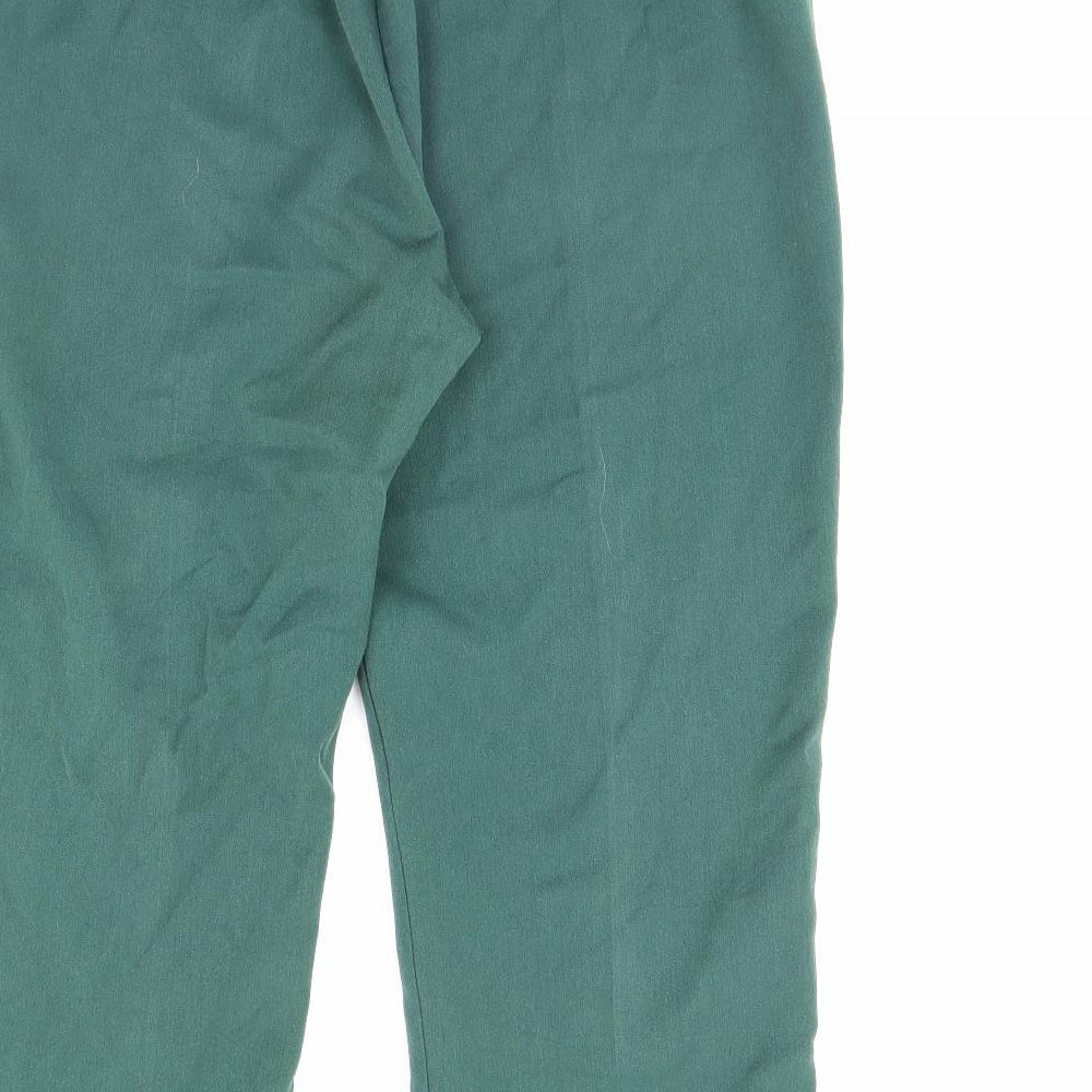 Renaissance Womens Green Trousers Size 30 in L28 in