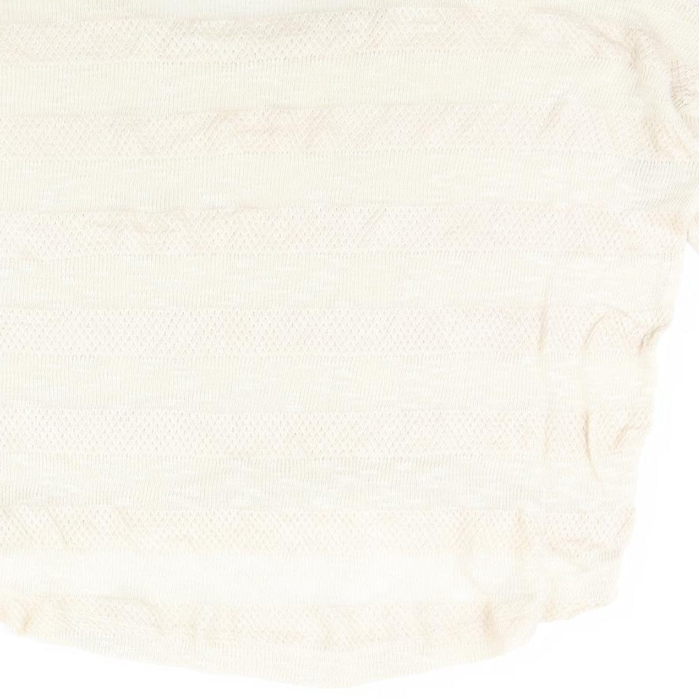 Dorothy Perkins Womens Beige Pullover Jumper Size 14