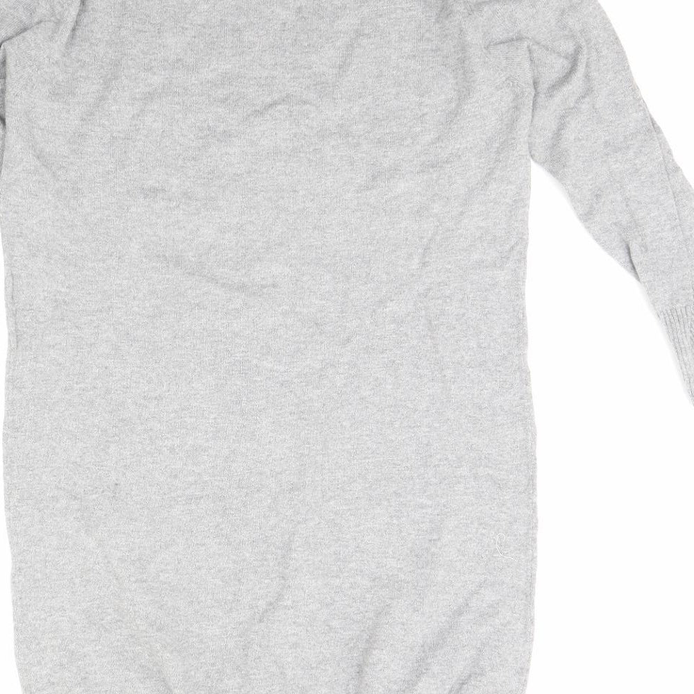 Internacionale Womens Grey Pullover Jumper Size 12 - I Love Fashion