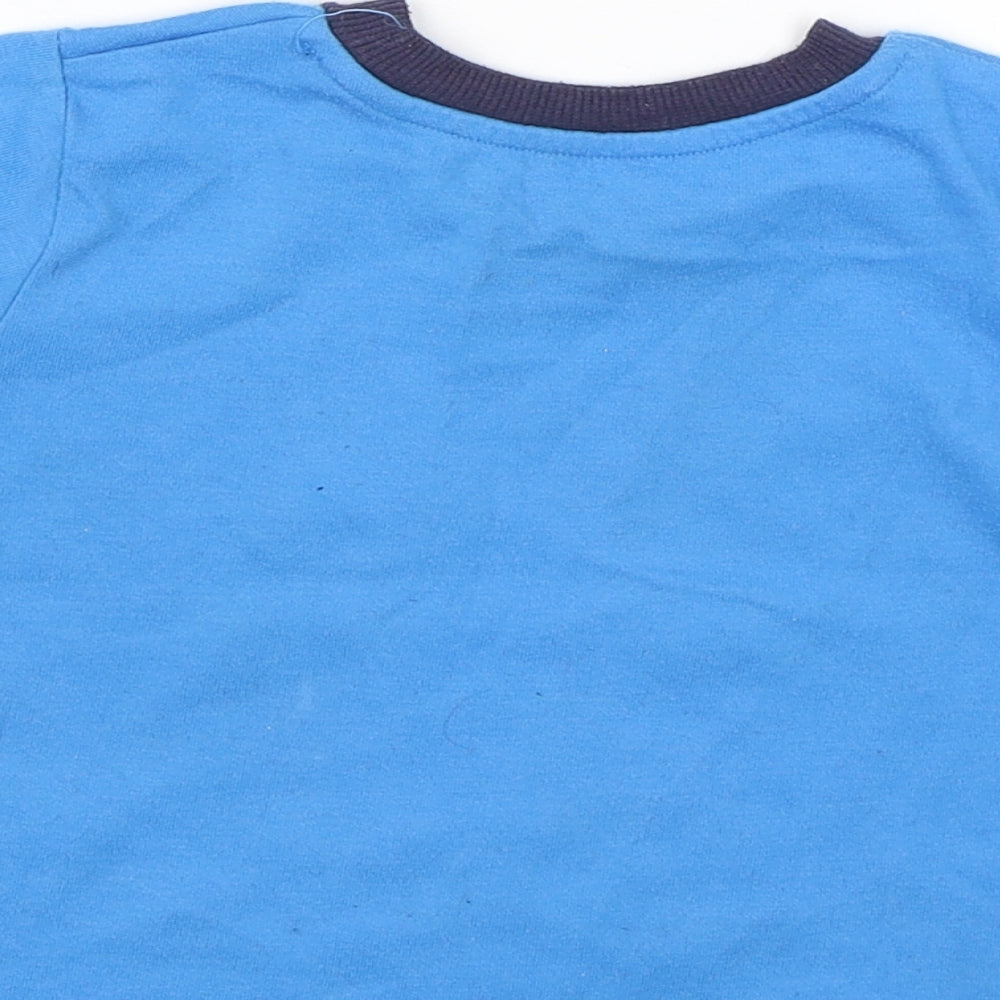 Matalan Baby Blue Solid Pyjama Top Size 18-24 Months - Shoot score sleep