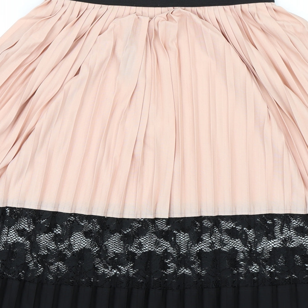 River Island Womens Pink Swing Skirt Size 6