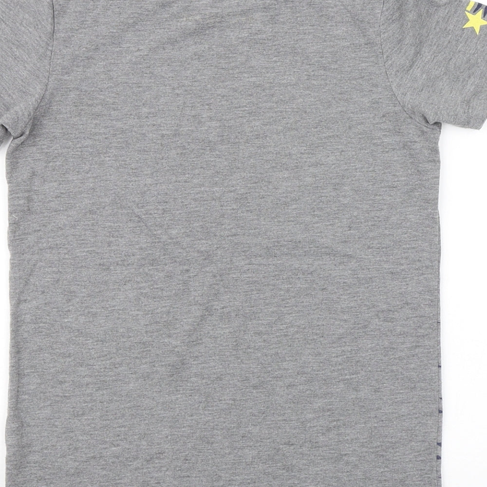 River Island Boys Grey Basic T-Shirt Size 3-4 Years - 14