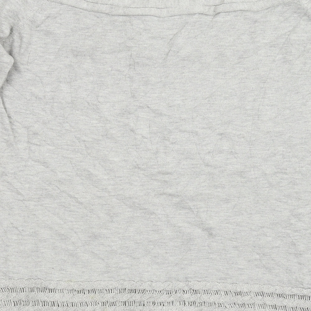 Stella Womens Grey Knit Pullover Jumper Size XL