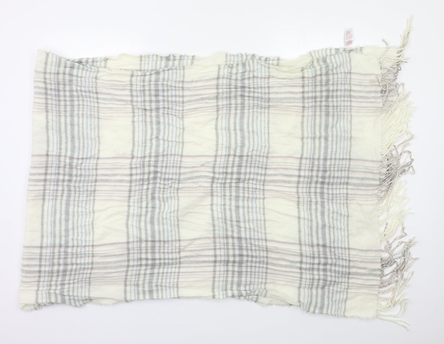 Primark Womens Grey Check Scarf