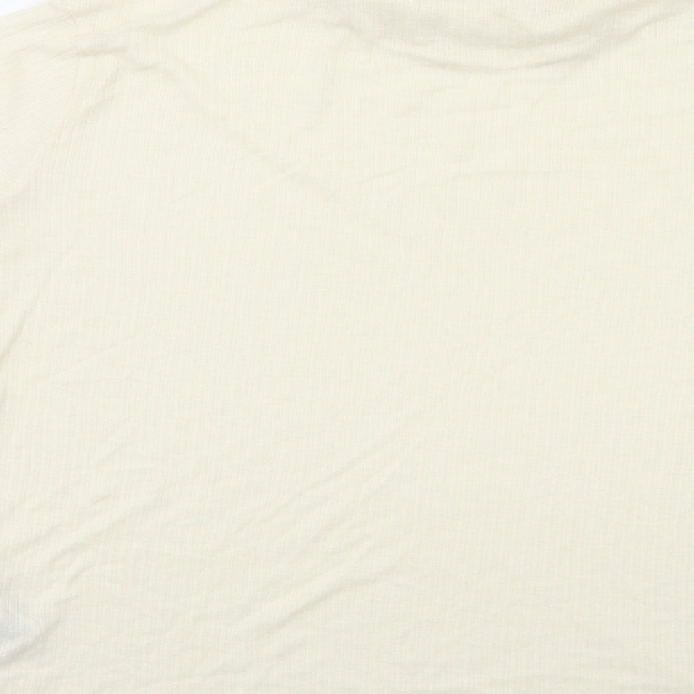 H&M Womens Ivory Pullover Jumper Size L